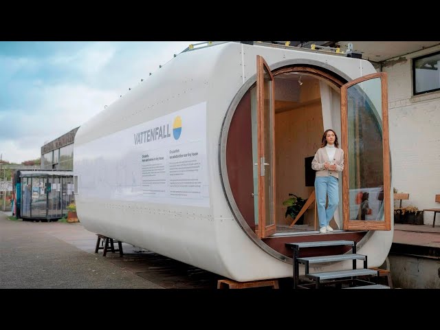 (Wind)turbinehuis wordt tiny house