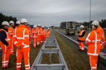 CIRCUROAD mijlpaal: proefvakken met biobased asfalt op InnovA58