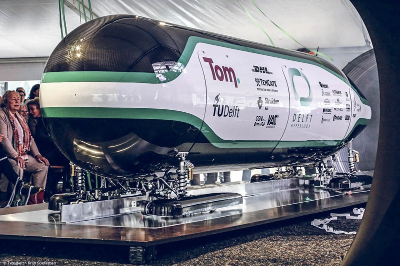 RapidCenter 3D-print onderdelen voor Delft Hyperloop