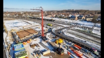 Voortgang ondertunneling viersporige overweg “Vierpaardjes” Venlo