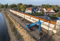 Zelfsluitende waterkering Steyl na testen klaar voor hoogwaterseizoen